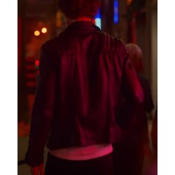 Sex/Life Brad Simon Black Leather Jacket